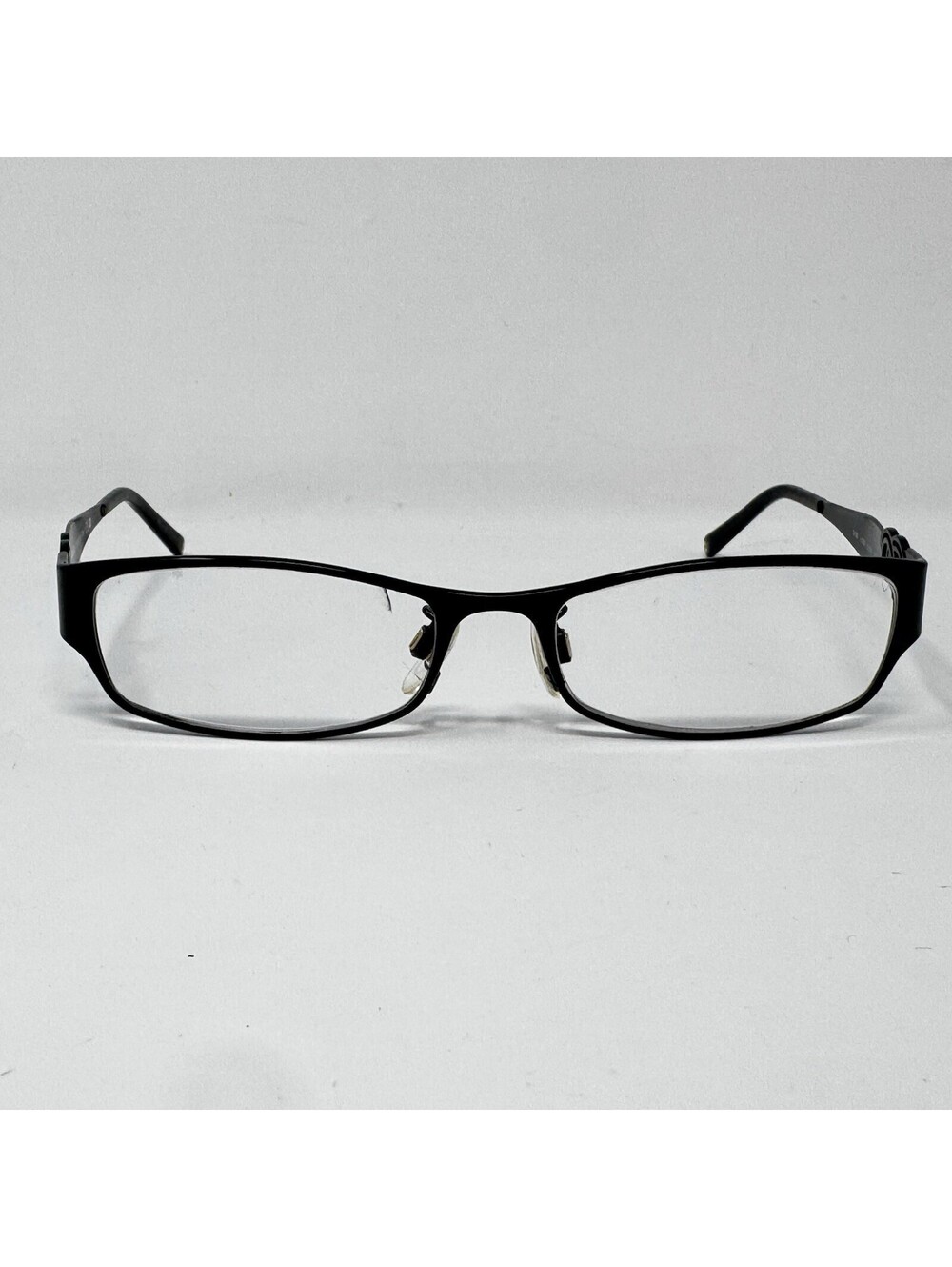 Chanel 2106 C.334 Black Silver Metal Eyeglass Frames 51-16-135